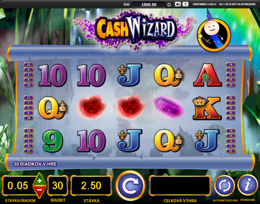 Cash Wizard Free Play in Demo Mode