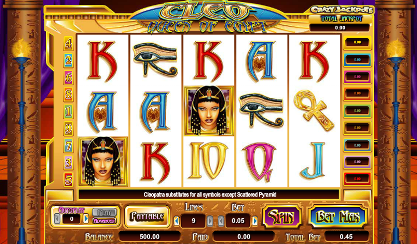 Cleo Queen of Egypt Free Slots.png