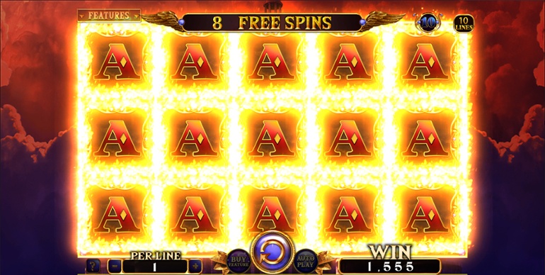 Book of Demi Gods II expanding symbol big win