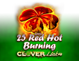 25 Punainen kuuma palava apila -linkki