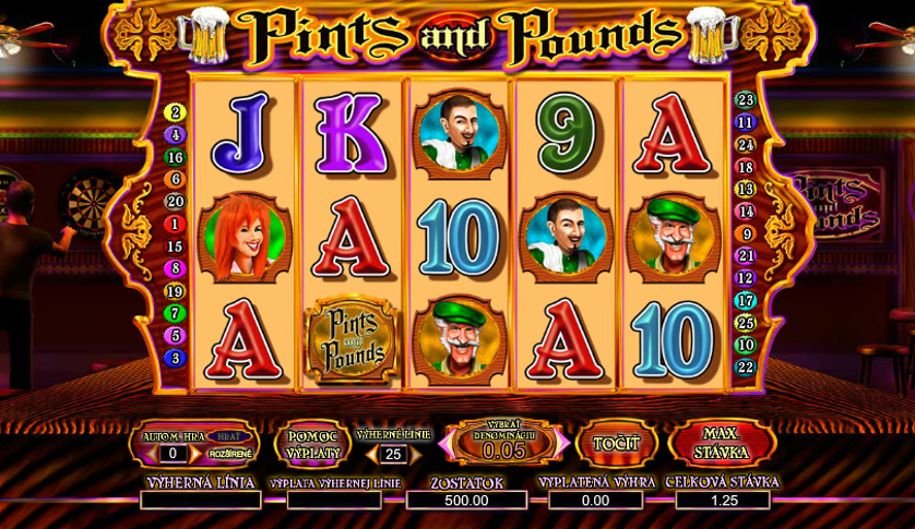 Pints and Pounds Free Slots.png