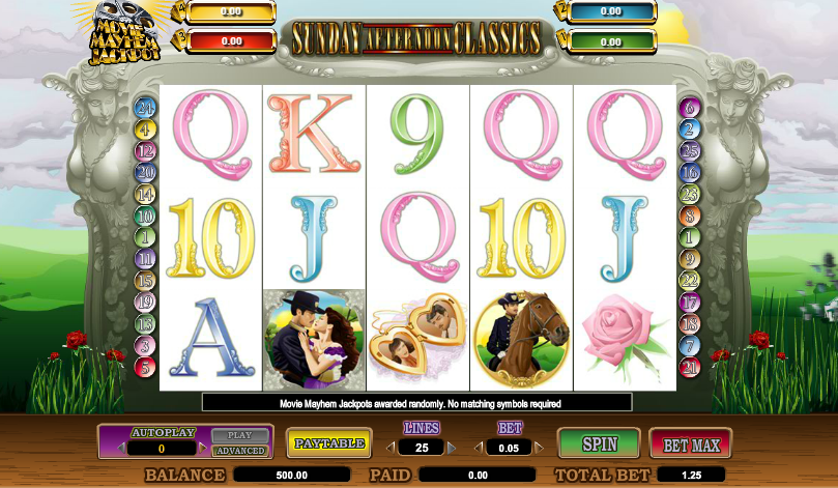 Sunday Afternoon ClassicsSunday Afternoon Classics Free Slots.png