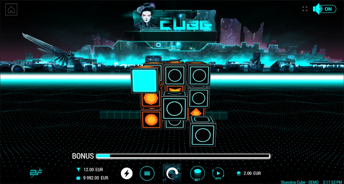 Stunning Cube slot win