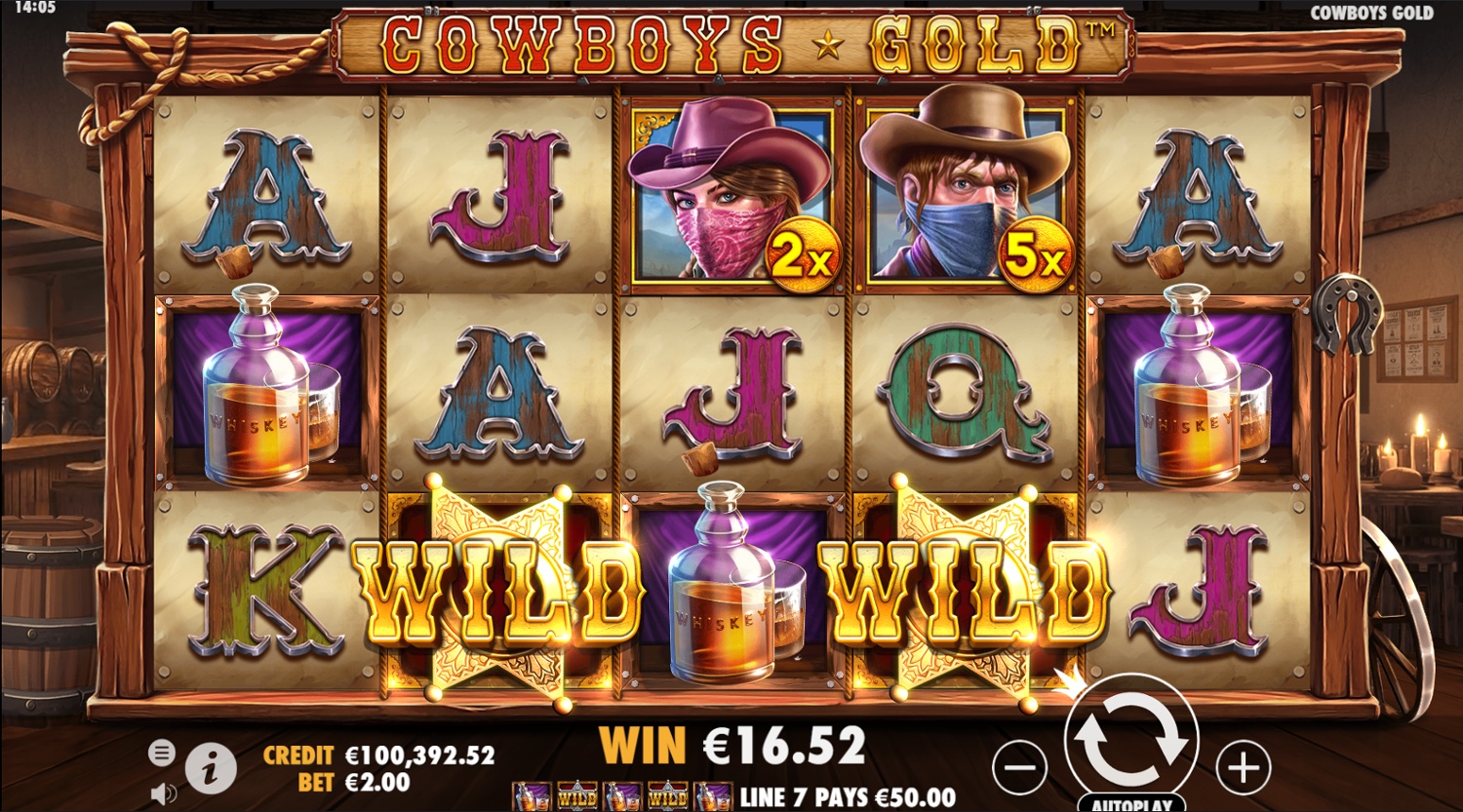 Cowboys Gold Demo Play Free Slot Game