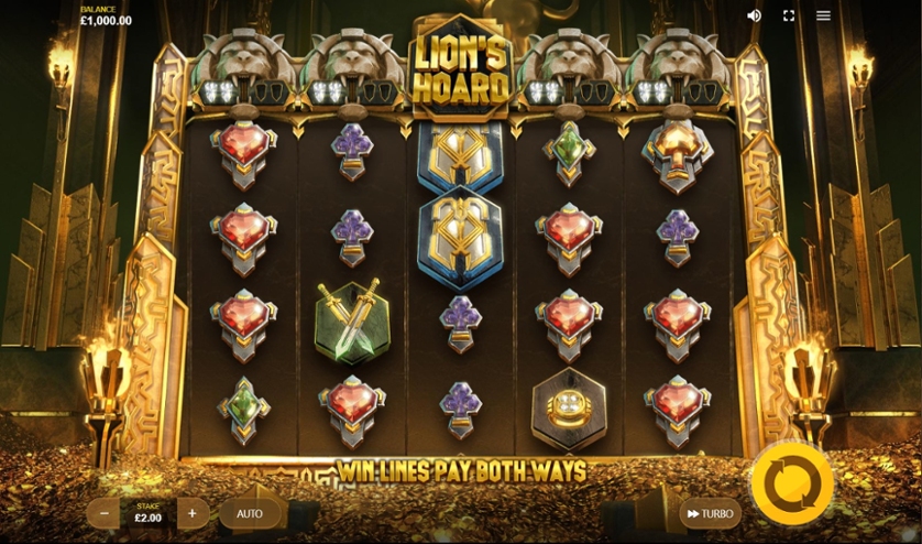 Lions Hoard Demo Play Free Slot Game