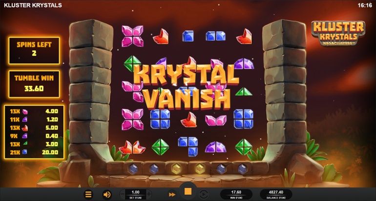 Kluster Krystals Megaclusters feature Krystal Vanish