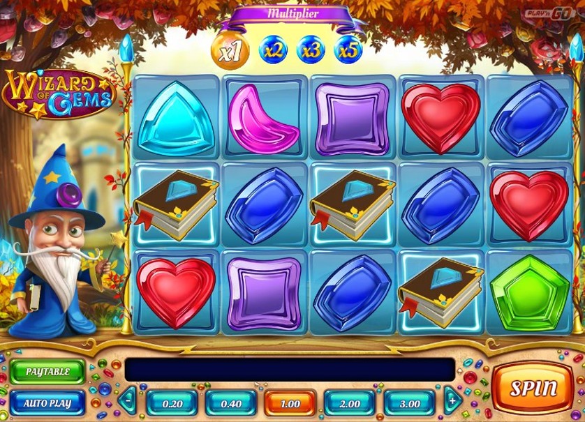 Wizard of Gems Free Play in Demo Mode
