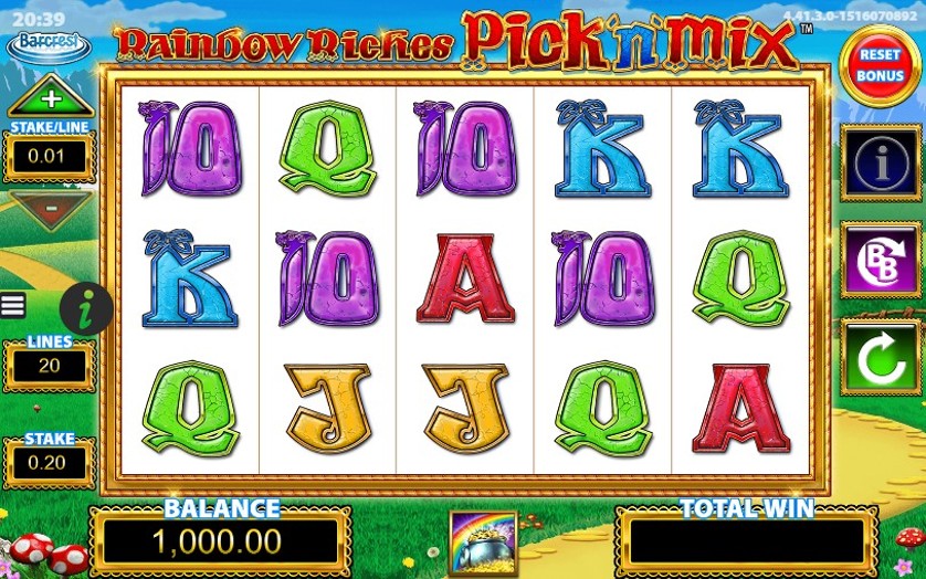 Pick and mix slots vegas world