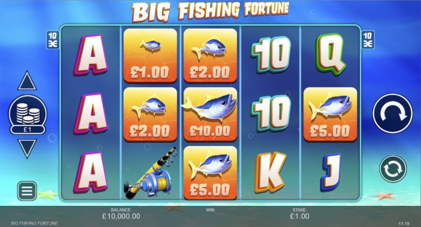 Big Fishing Fortune Free Play in Demo Mode