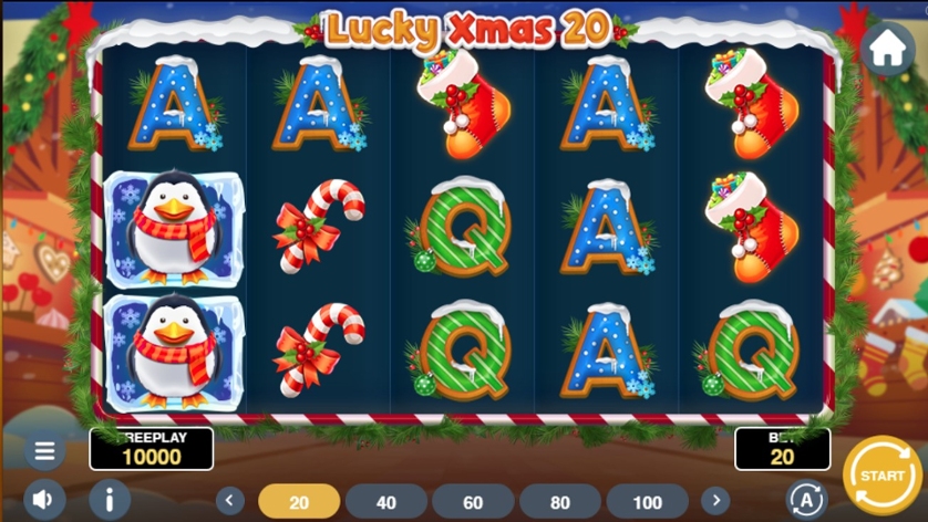 Lucky Xmas 20 Free Play in Demo Mode