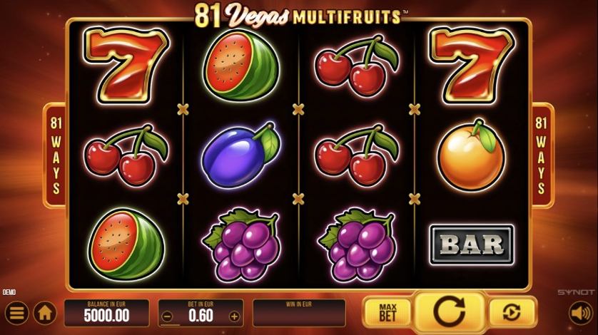 81 Vegas Multi Fruits bet365