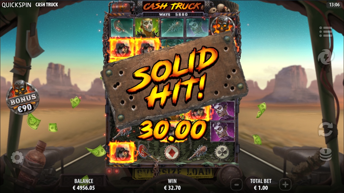 Cash Truck slot big win