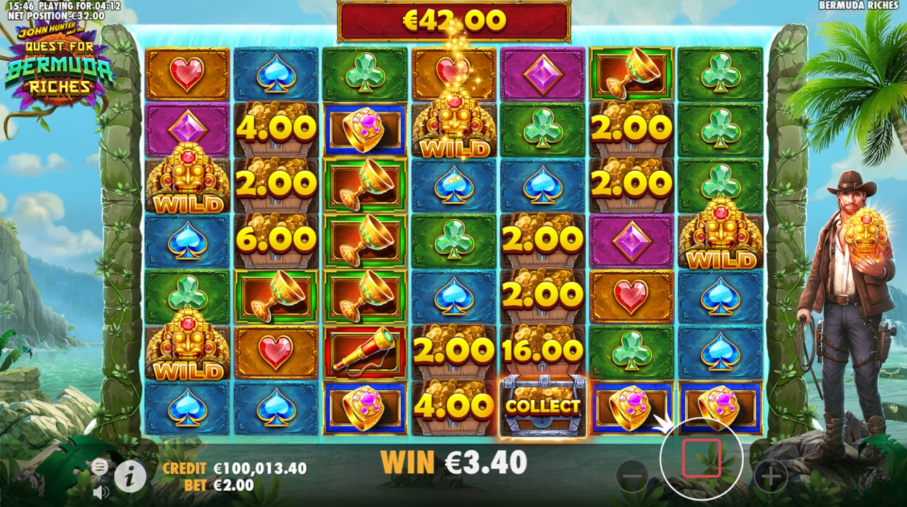 Bermuda Riches and the Money Collect win