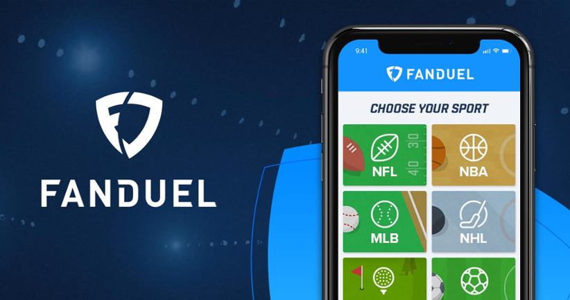 Official FanDuel branding, logo and app.
