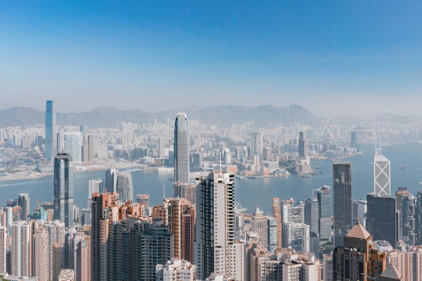 A look from a Hong Kong skyscrapper.