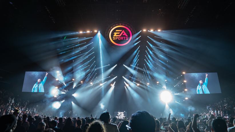 A live esports tournament hosted by EA.