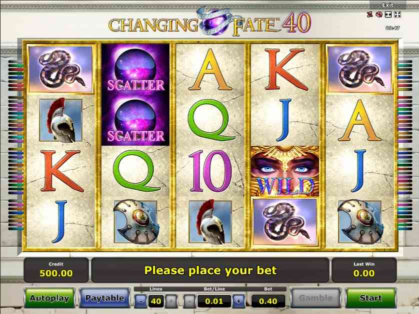Changing Fate 40 Slot Machine Changing Fate 40 Slot Machine