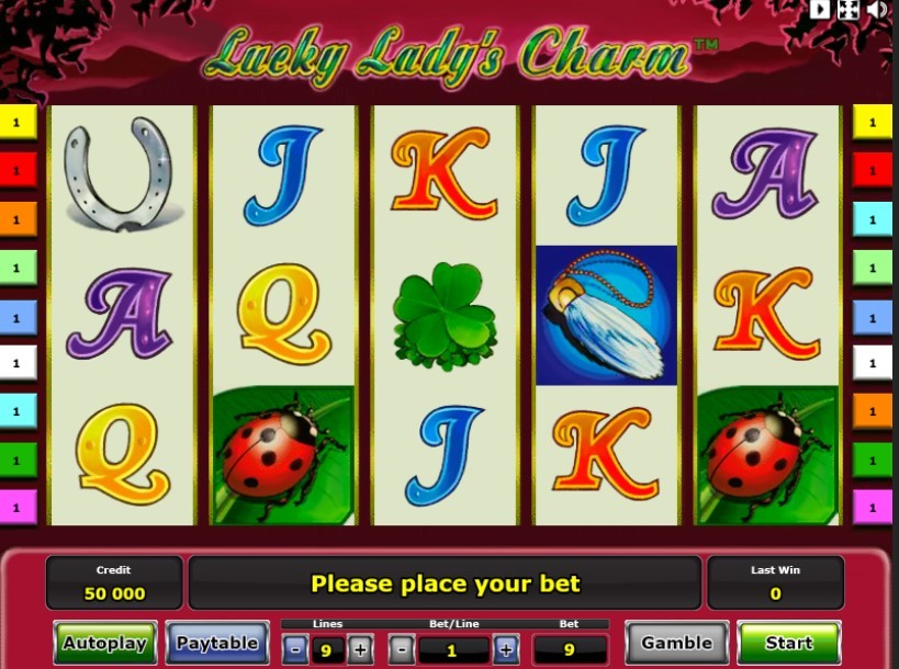 Lucky Lady Charm Free Play