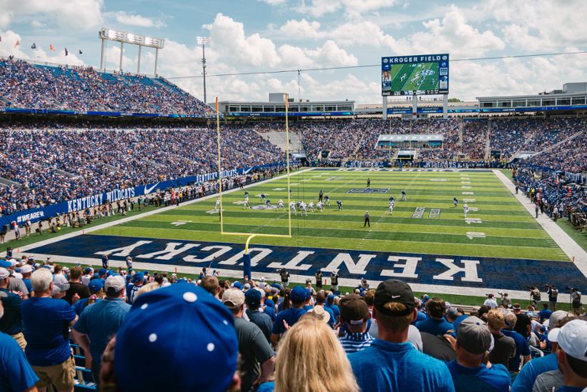 A football stadium in Kentucky.