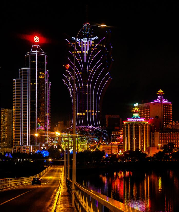 Macau's main casino tower.