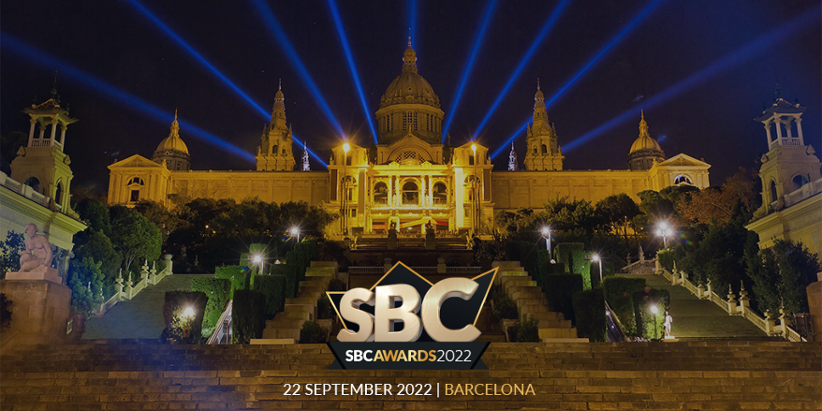 SBC Awards 2022 logo.
