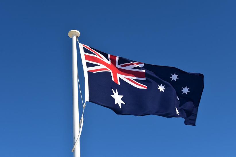 Australia's national flag.