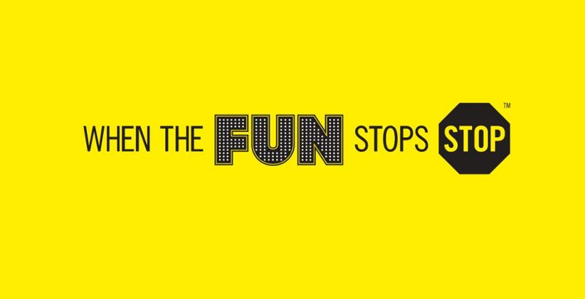 The When the Fun Stops Stop campaign logo by GambleAware