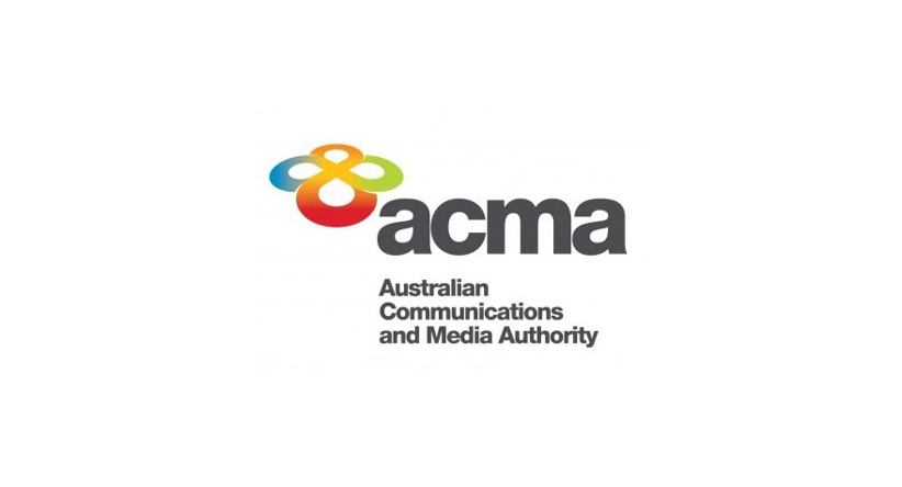 The featured logo of ACMA, an Australian regulator.