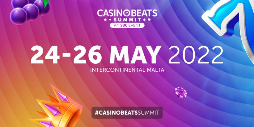 The CasinoBeats Summit 2022 official featured image.