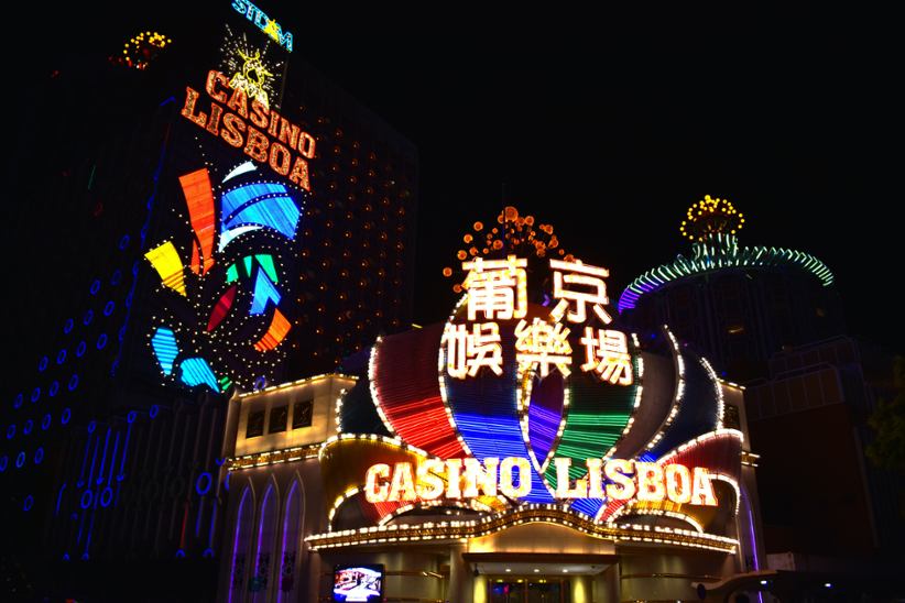 The Grand Lisboa in Macau.