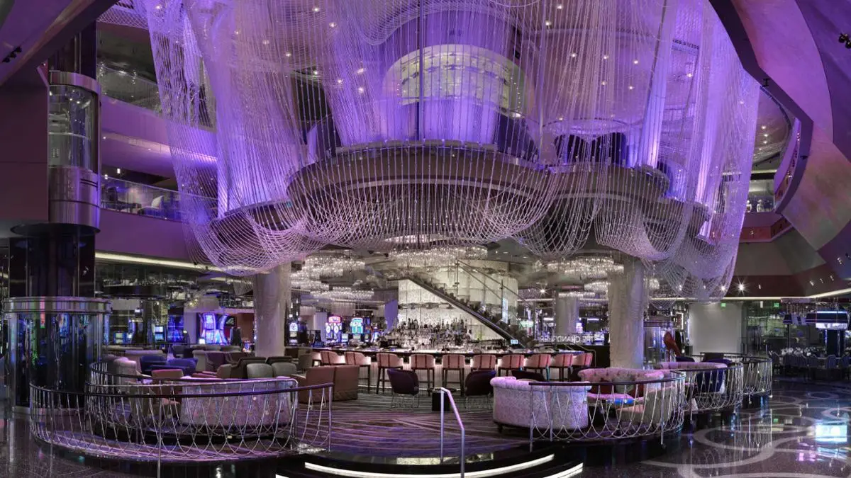 The inside of the Cosmopolitan Las Vegas.