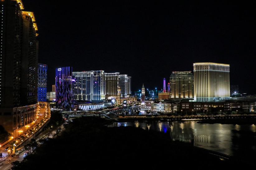 The Cotai Strip in Macau.