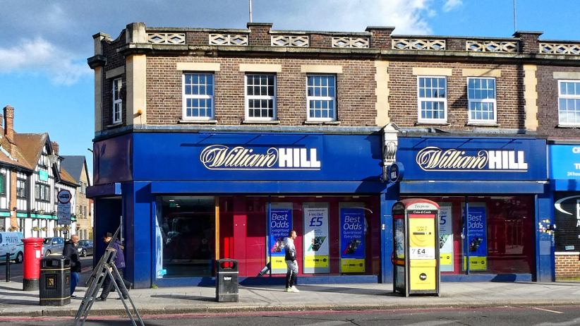 William Hill's shop in Britain.