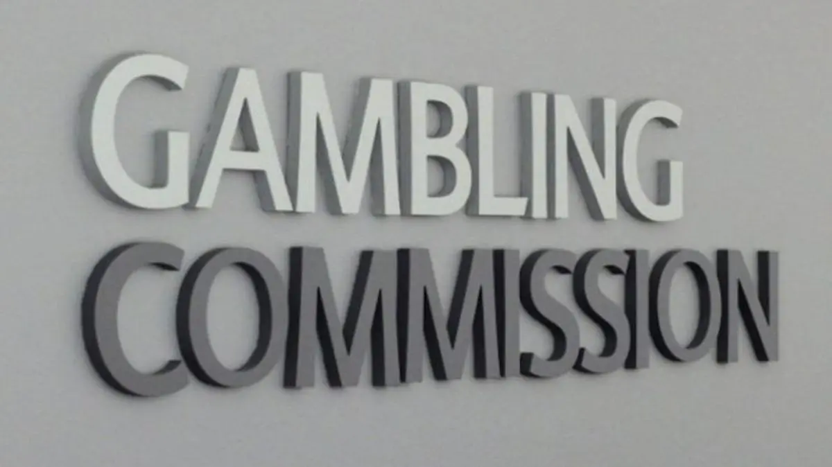 The UK Gambling Commission logo.