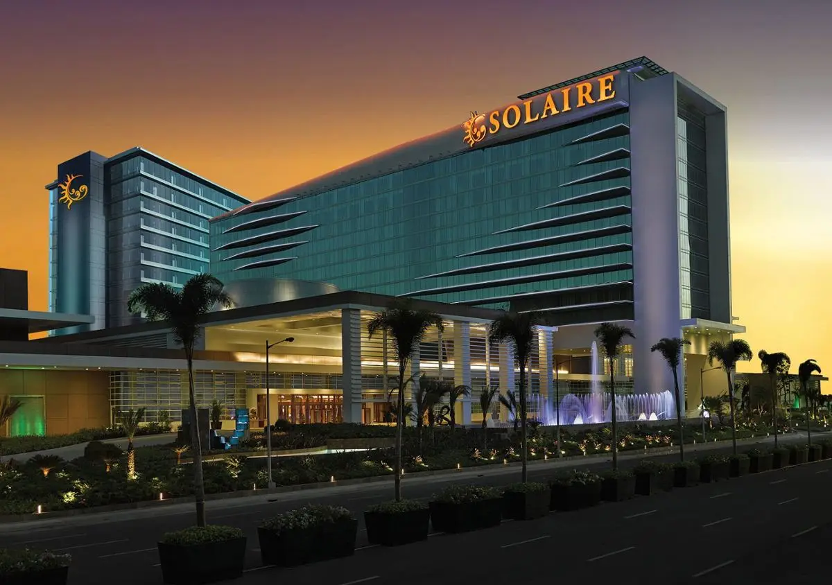 The Bloomberry's Solaire resort in the Philippines.