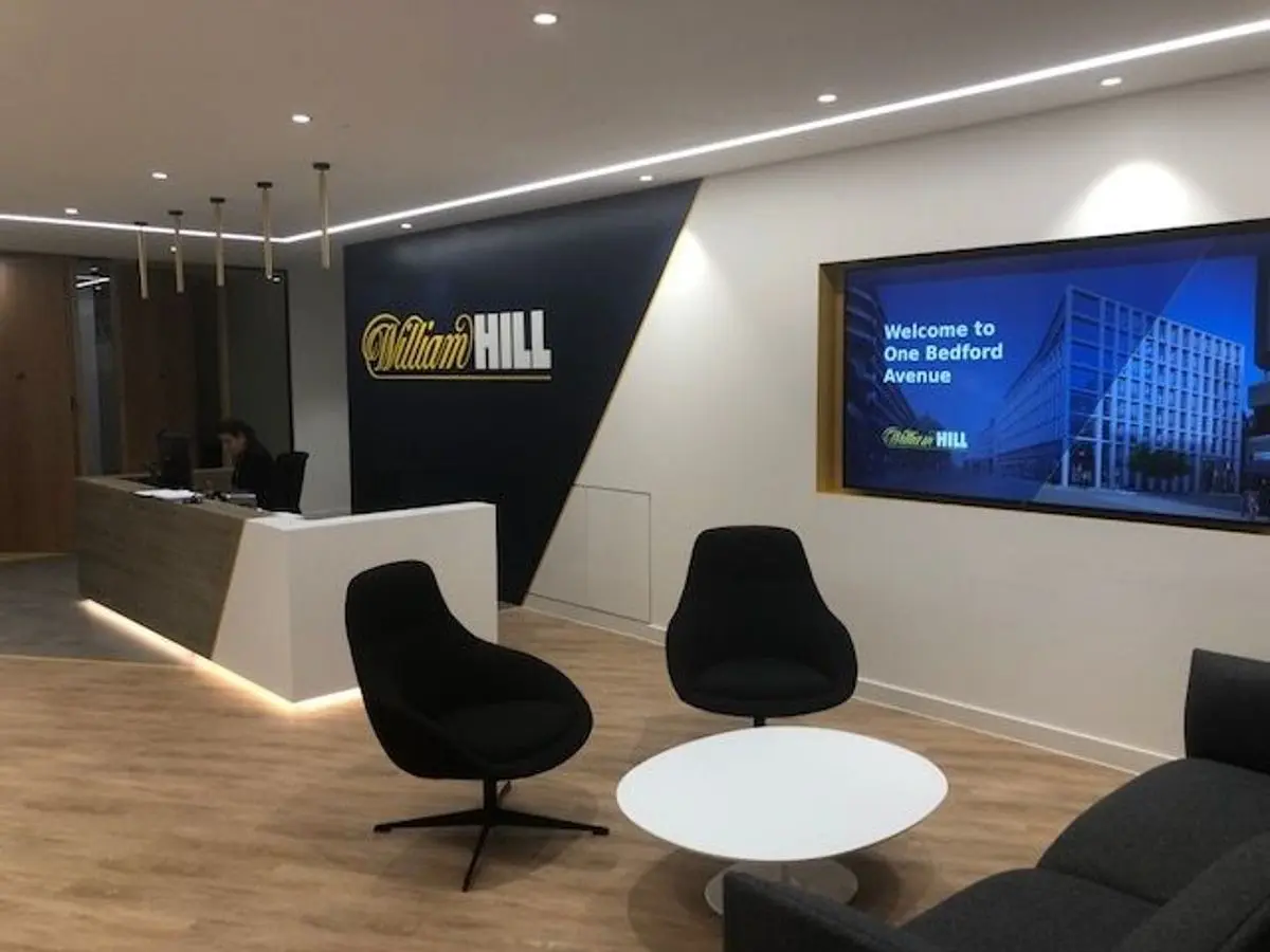 William Hill reception.