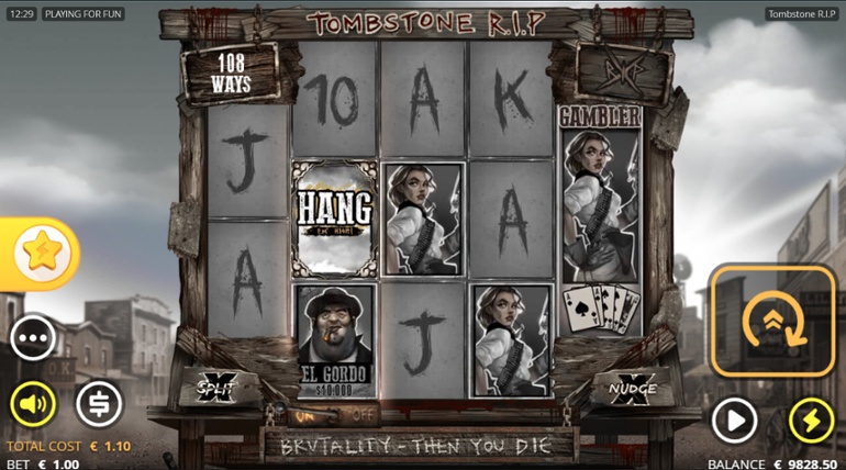 Tombstone RIP Free Play in Demo Mode & Review