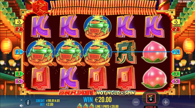 Chinese Gold Hold and Spin slot