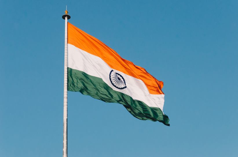 India's national flag.