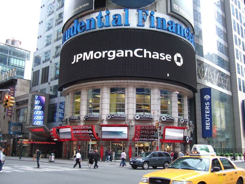 JP Morgan Chase.