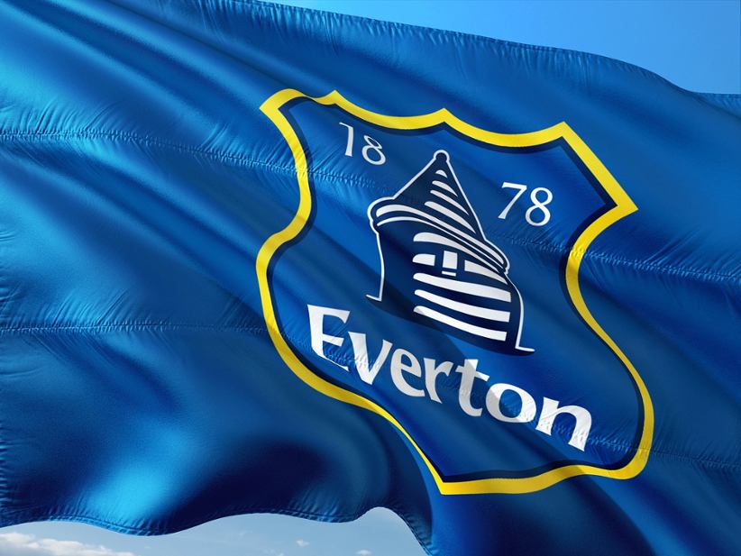 Everton FC's official flag.