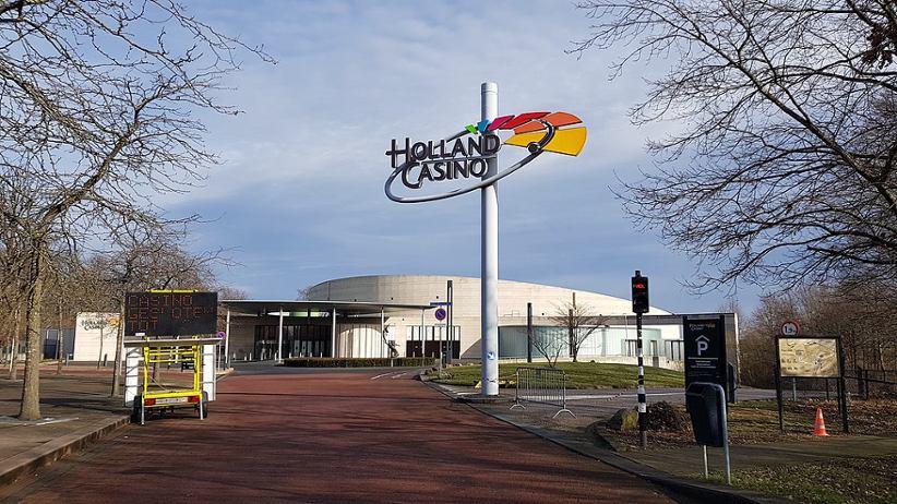 Holland casino physical, land-based casino property.