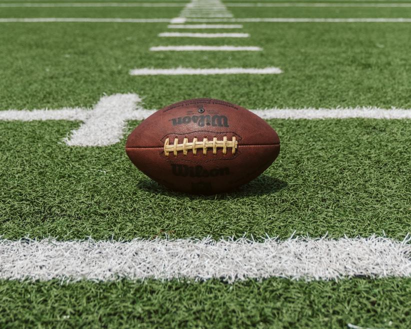 A NFL official ball.