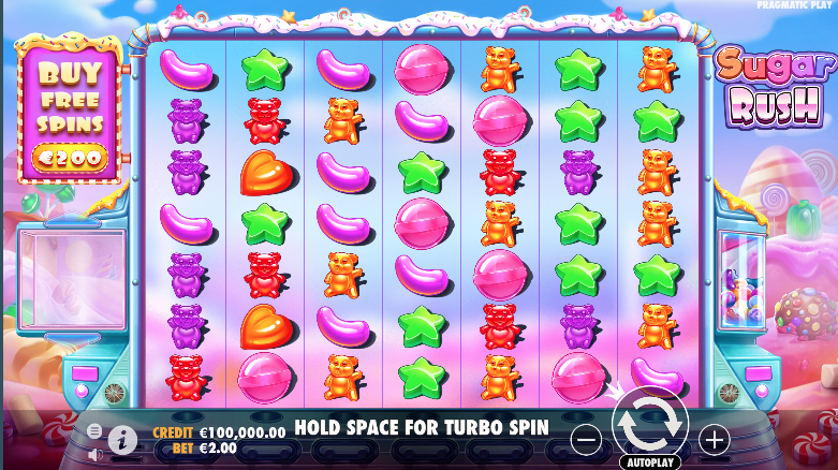 Sugar Rush symbols Sugar Rush symbols
