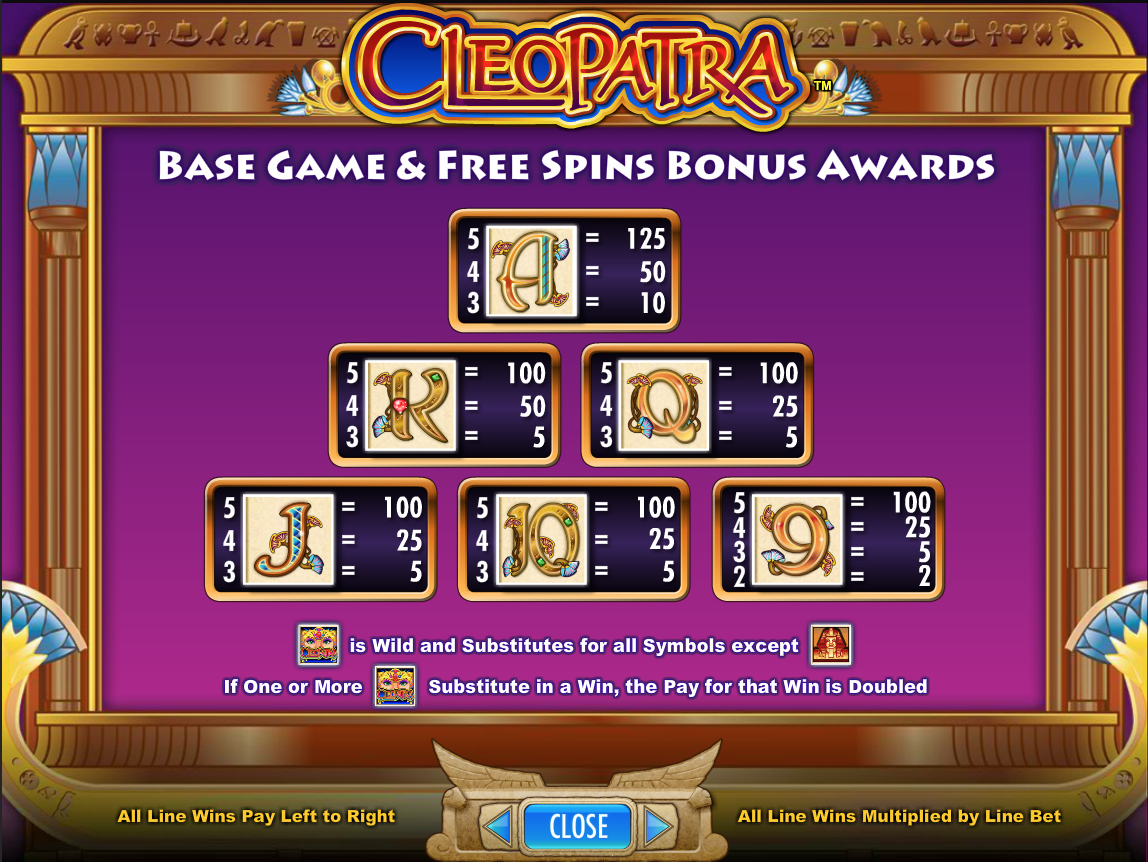 Free cleopatra slots for fun Free cleopatra slots for fun