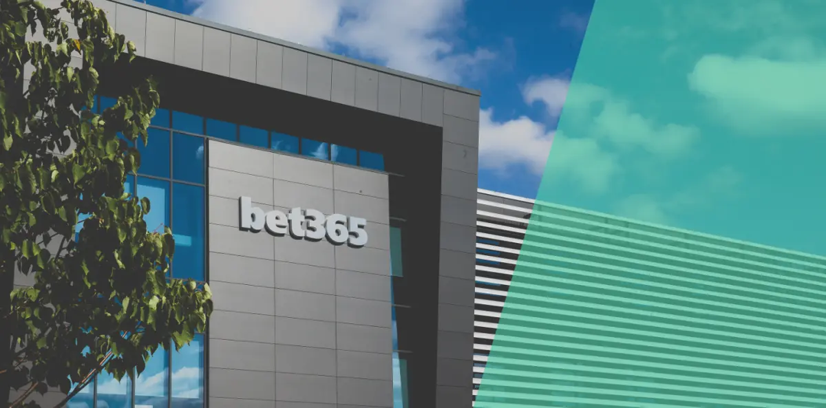 Bet365's building and logo.