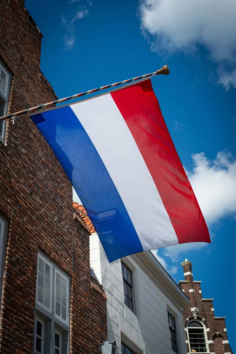 Dutch flag.