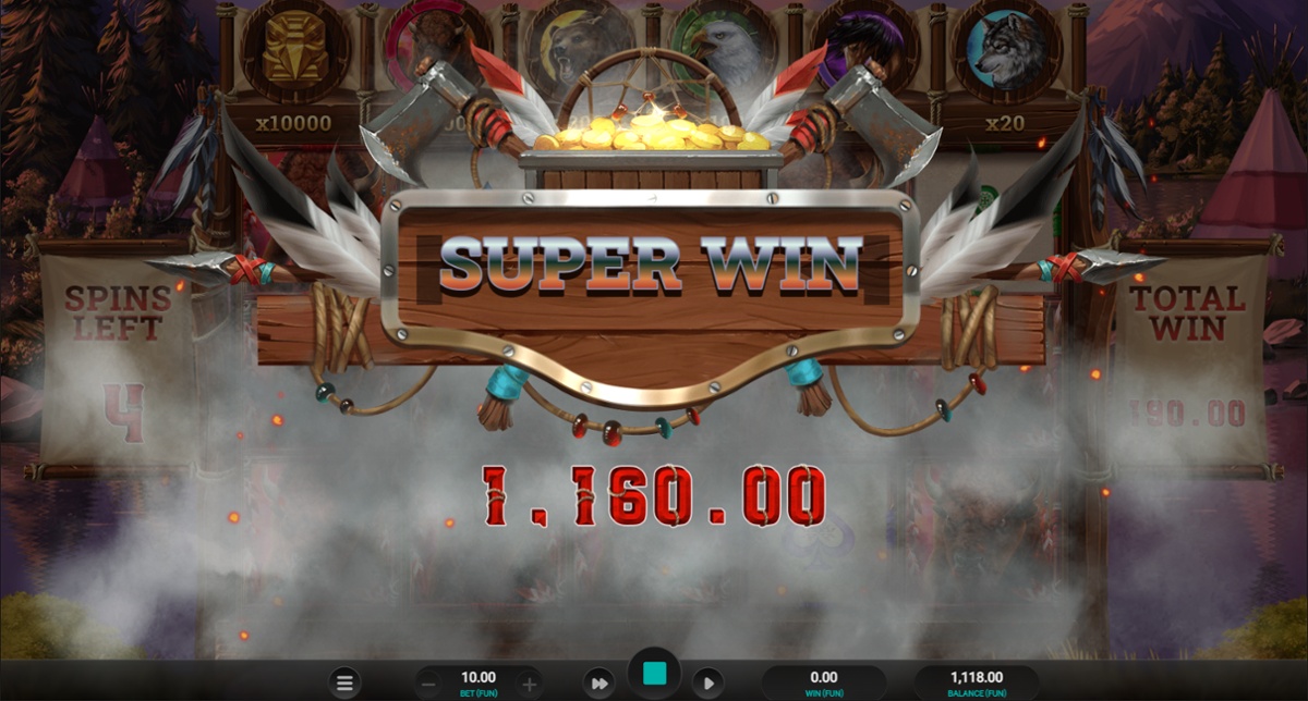 Spirit of the Beast big win