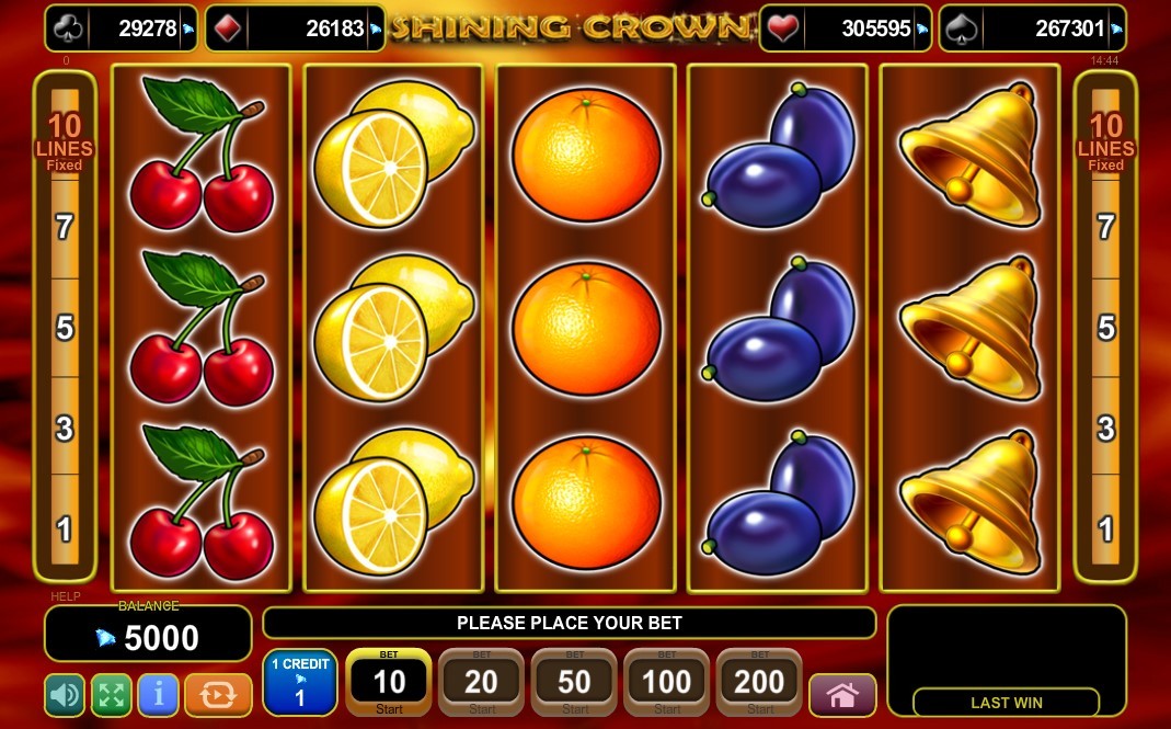 Spelet Kronor, slot spel crown.