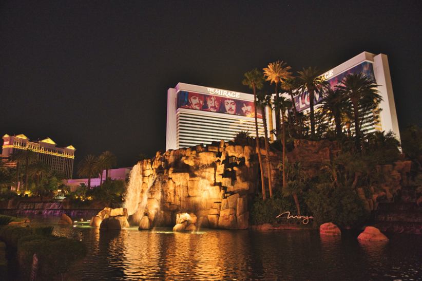 The Mirage, a MGM property.